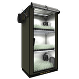 KIT Grow Box completa THE ORIGINAL GR60 60x40x116cm lampada led 60W SECRET JARDIN (Copia)