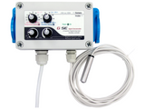 REGOLATORE DIGITALE Fancontroller 2 CANALI TEMPERATURA UMIDITA' VELOCITA' MINIMA E SOTTOPRESSIONE GSE 10A (Ex GSE3)