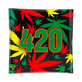 V Syndacate  POSACENERE in vetro ashtray portacenere