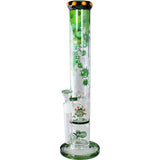 Ice Bong Black Leaf Invaders by Sly Cylinder