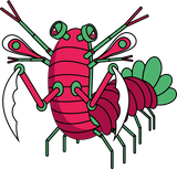 The Jungle - THE JACKSON MANTIS  Ultraviolet LED Resin Booster