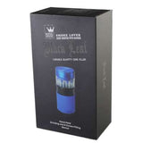 GRINDER e RIEMPITORE di 8 CONI Black Leaf in alluminio 4 parti SMOKE LOVER