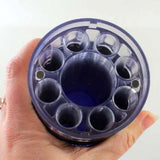 GRINDER e RIEMPITORE di 8 CONI Black Leaf in alluminio 4 parti SMOKE LOVER