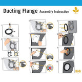 Secret Jardin FLANGIA x CONDOTTE compatibile serie DF16