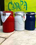 Contenitori in VETRO COLORATO OPACO 1000ML