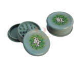 GRINDER IN BIOPLASTICA DI CANAPA Black Leaf  100% biodegradabile