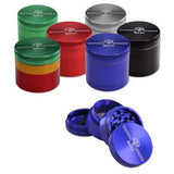 Grinder Black Leaf DIAMOND RASTA 4 parti