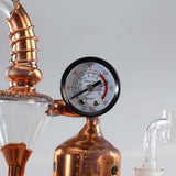 Bong Black Leaf 'GALILEO'S STEAM'O'METER' Oil Bong