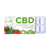 CHEWING GUM  gusto Cannabis/Fragola con 17mg CBD per blister MEDI CBD