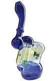 Pipa vetro  Black Leaf bubbler precooler