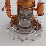 Bong Black Leaf 'GALILEO'S STEAM'O'METER' Oil Bong