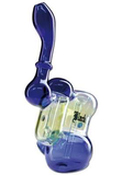 Pipa vetro  Black Leaf bubbler precooler