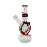 Bong SCULPY Black Leaf bordi rossi