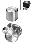Grinder BlackLeaf DEEP ENGRAVING 4 parti + spatolina e box - special edition -