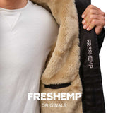 Freshemp GIACCA INVERNALE da UOMO in canapa e cotone IMPERMEABILE CALDISSIMA