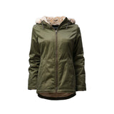 Freshemp GIACCA INVERNALE da DONNA in canapa e cotone IMPERMEABILE CALDISSIMA