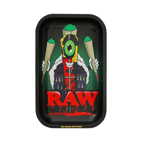Vassoio in metallo RAW BLACK CONE MONSTER L collezione IMPASTIERA  rolling tray ANTIGRAFFIO (Copia)