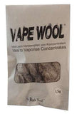 Vaporizzatori VAPE WOOL x utilizzare hash, wax e concentrati senza sporcare vaporizzatori e camere di combustione