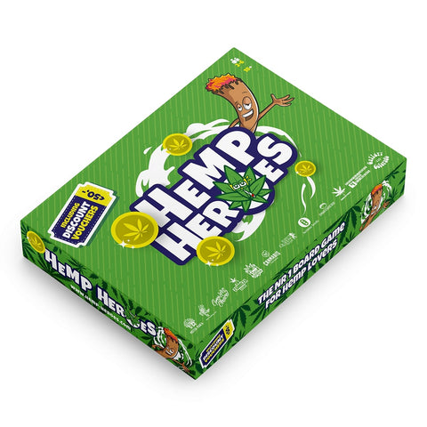 GIOCO DA TAVOLO PER 2-6 GIOCATORI Hemp Heroes Boardgame