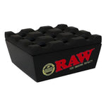 RAW Posacenere REGAL nero con logo ashtray portacenere