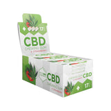 CHEWING GUM  gusto Cannabis/Fragola con 17mg CBD per blister MEDI CBD